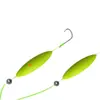 Linha de Base Reversa Gancho Duplo Acabado Gancho para Carpa Europeia Grupo de Pesca com Linha de Base Reversa Tubo para Gancho de Linha de Base Reversa Gancho Ishni de Pagamento