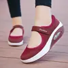 Zapatos de Verano Transfronterizos para Mujer 2026, Zapatos de Madre, Zapatos de Malla, Zapatos Casuales, Velcro Talla Grande 42 Zapatos de Madre, Talla Grande 42