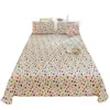 Modelo Nuevo 2026 Sábana de Hilo Puff con Borde Floral, Amigable con la Piel y Suave, Juego de Ropa de Cama para el Hogar de Tres Piezas: Sábana, Sábana ajustable y Funda de edredón