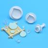 Molde de Silicone para Decoração de Bolo Biscoito com Formato de Gota d'Água Mola Imitação Bolo Real Molde de Silicone Criativo DIY Lírio Calla