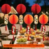 Adornos Colgantes Decorativos para el Festival de Medio Otoño para Fachadas de Tiendas, Salones de Guardería, Montaje de Escenas de Atmósfera Festiva, Colgantes de Linternas de Panal