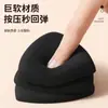 Almofada de Pó Preta Popular com Formato de Abacaxi, Ultra Macia e Adaptável, Adequada para Uso Seco e Úmido, Base que Não Absorve Pó, Esponja de Maquiagem, Esponja de Beleza