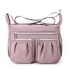 Nuevo Estilo Multibolsillo Simple Casual Bolso de Mujer Moda Nylon Hombro Bolso de Tela Bolso Cruzado Ligero de Gran Capacidad para Mujer