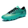 Zapatillas de Fútbol de Caña Baja Transfronterizas Assassin Etiqueta C Clavo Largo Roto Zapatillas de Competición Estudiantes Profesionales Adolescentes y Niños Zapatillas de Entrenamiento