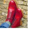 Moda Nova 2020 Botas Curtas Botas Masculinas Botas de Couro JGB2020N0009097