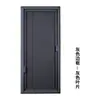 Ventana con Persianas Huecas Integradas de Vidrio Único de Aleación de Aluminio con Control Magnético Sin Taladrar para Baño Cocina Apertura Hacia Adentro