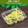 Caixa de Embalagem Descartável para Frutas Caixa Plástica Transparente Caixa de Embalagem para Morango 0,5kg Retangular com Tampa 500g