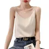 Camisola de Verano 2025 Transfronteriza de Tallas Grandes con Espalda Descubierta para Mujer, Top sin Mangas Delgado para Usar por Encima, Ropa Interior para Mujer, Camisola Sexy