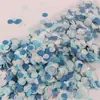 Confeti redondo de colores mixtos de 1.5 cm para decoraciones de fiestas transfronterizas de cumpleaños, bodas, temporada de graduación, 10 g de confeti