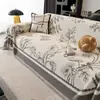 Funda de Tela para Sofá Francés Cuatro Estaciones Universal Moderna Chenilla Engrosada Mariposa Toalla de Sofá Nueva Funda para Sofá