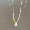 [Colección Estrella de Mar] Nuevo Diseño de Nicho Versátil Moda Colgante Estrella de Mar Collar, Estilo Marino Fresco y Sencillo Collar