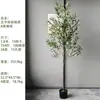 Olivo artificial personalizado con frutos, planta verde falsa grande de pie, decoración para entrada de sala de estar estilo nórdico, árbol falso decorativo para interiores