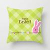 Funda de Almohada Conejo de Pascua Funda para Cojín de Sofá Piel de Melocotón Almohada de Dibujos Animados Regalo Transfronterizo Amazon