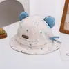 Chapéu de Bebê Primavera e Outono Chapéu de Pescador Quente Chapéu Bacia Protetor Solar à Prova de Vento para Bebê ao Ar Livre Chapéu de Sol para Bebês de Poucos Meses Homens e Mulheres