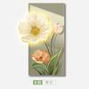 Estilo Nórdico Ins Lâmpada de Atmosfera Pintura Suspensa Pintura Decorativa de Varanda Sala de Estar Curativa Flor Tridimensional Corredor Parede de Fundo Mural