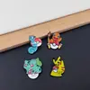 Insignia Pin Broche con Forma de Pokemon Pikachu Charmander