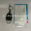 Amazon Soporte de Tarjeta Ovalado de Metal Retráctil de PVC Llavero Retráctil Tipo Retráctil para Tarjeta de Acceso