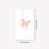 Pegatina de Tatuaje Estilo Ins Personalizada Simple de Nuevo Estilo Transfronteriza Mariposa de Dibujos Animados Colorida Dopamina Y2K