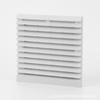 Ventilador de Flujo Axial Juego de Filtro de Ventilación Gabinete Caja de Distribución Ventilador Persiana a Prueba de Polvo Ventilador de Refrigeración Cubierta de Filtro