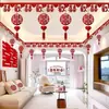 Layout de quarto de casamento terno de casamento do noivo palavra feliz flor teto do quarto conjunto completo de decoração da sala de estar suprimentos de casamento grande
