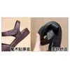 Sandálias de Velcro de Verão para Mulheres Idosas, Fáceis de Calçar e Tirar, para Mulheres de Meia-Idade e Idosas, Antiderrapantes, Resistentes ao Desgaste, Sapatos de Mãe com Solado Macio