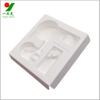 Moldeado de Pulpa de Papel Ecológico Biodegradable Inserto de Papel para Producto Electrónico, A Prueba de Golpes, A Prueba de Humedad, Antiestático, Soporte de Papel para Secador de Cabello Blanco