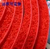 Alfombra de plástico de bucle rojo felpudo felpudo felpudo de bienvenida antideslizante escaleras engrosada cortada exterior otro