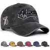 Gorra de Béisbol Retro Americana Transfronteriza con Bordado de Letras, Sombrero de Sol Unisex, Versátil y Único