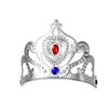 Corona de Cumpleaños Suministros para Fiesta de Cumpleaños Infantil Corona de Princesa Diadema de Tela Adornos para Pastel Accesorios Corona de Reina