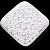 Cuentas Redondas de Plástico tipo Burbuja, Accesorios de Relleno para Cuentas de 2 mm a 30 mm, Perlas Imitación de ABS No Porosas para Zapatos, Bolsas, Ropa y Accesorios para el Cabello
