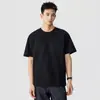 Camiseta de Manga Curta com Textura Fosca para Homem 2026 Verão Novo Estilo Design de Bordado com Letras Top Solto e Versátil