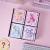 Cuaderno de Espiral Clasificación de Dinosaurios Lindos, Diseño de Dibujos Animados de Alto Valor, Cuaderno Rayado con Pegatinas Mágicas, Cuaderno para Estudiantes, Papelería Creativa