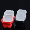 Caja de Almuerzo Desechable Autocalentable, Olla Autocalentable, Caja de Hot Pot, Bolsa Autocalentable Específica para Alimentos, Empaque para Llevar Caja de Almuerzo de PP