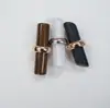 Hebilla de Perla de Resina con Anilla de Metal para Decoración de Abrigos de Piel DIY
