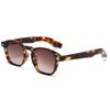65012 Tendencia europea y americana nueva moda gafas de sol personalizadas lentes degradadas de uña de arroz gafas de sol exclusivas transfronterizas