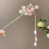 Grampo de cabelo com franja estilo antigo de alta qualidade para mulher, novo estilo chinês, para coque, passo, balanço, pauzinhos, cheongsam moderno, cabelo, Zhang FA, pauzinhos, adorno de cabeça