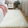 Tapete de lã de seda simples transfronteiriça, tapete de lã longa tingida, sala de estar, quarto, casa