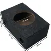 Caixa de Som de Madeira Modificação de Desempenho Áudio Automotivo Alto-falante de 9 polegadas 8 polegadas Caixa de Madeira Caixa Vazia Caixa para Subwoofer Passivo Outros