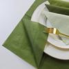 Servilletas de Papel de Color Sólido Teñidas a Doble Cara Servilletas para Fiesta Vacaciones Cena Encaje Cóctel Salvia Estampado Dorado Transfronterizo
