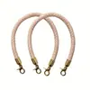 Accesorios para Bolsas Cuero PU Tejido de Mano Moda Bolso de Mujer Correa de Bolso Reemplazable Correa de Hombro DIY de Mano Mayoreo