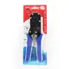 Fiação de engenharia cabo de rede 8P6P cabo de telefone alicate de crimpagem portátil cabeça de cristal alicate descascador de fio de rede ferramenta de alicate de rede