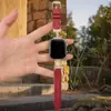 [Correa] Adecuada para Correa de Reloj Apple S12Iwatch con Diamantes Brillantes S10987Se Patrón de Piedra H Pulsera para Niñas