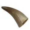 Chifre amarelo chifre de iaque branco tubo de estação tubo raspador chifre ventosaterapia atacado ornamentos de meridianos artesanato fabricantes de cuidados com a saúde