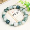 Pulseira de raiz de Bodhi verde flutuante por atacado de fábrica ao redor do dedo contas macias para homens e mulheres pulseira para amantes livro vermelho