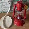 276 Lámpara de Queroseno Vintage Camping Tienda al Aire Libre Lámpara de Aceite Retro Nostálgica Ambiente Campamento Portátil