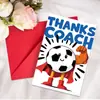 Paquete de Tarjetas de Felicitación con Sobre - Tema: Bol Nuevo de Evento Deportivo Mundial de Fútbol - Tarjeta de Agradecimiento de Cumpleaños