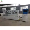 Máquina de Corte para Marcenaria Totalmente Automática, Máquina de Serrar e Fresar Madeira Maciça CNC de Quatro Processos, Máquina Elétrica de Corte para Painéis de Portas de Móveis e Armários