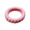 Anillo para cabello color caramelo toalla de felpa 5 colores: rosa, violeta, amarillo brillante, azul lago, polvo rosa