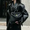 Bolso Tote Roden de B Gran Capacidad Nicho Ins Bolso de Hombro Unisex Relajado Bolso Cruzado Piel Genuina Bolso Kelly