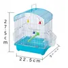 Jaula para Pájaros Multifuncional de Alambre Metálico Villa Jessie Jaula para Pájaros Jaula para Loros Jaula para Pájaros